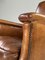 Vintage Brown Leather Armchair 15