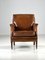 Fauteuil Vintage en Cuir Marron 8