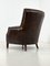 Vintage Armchair in Brown Leather 6