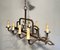 Wrought Iron Chandelier, 1940s 11