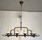 Wrought Iron Chandelier, 1940s, Image 1