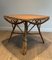 Table Basse en Rotin, 1950s 3