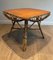 Table Basse en Rotin, 1950s 2