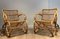 Rattan Armchairs, 1950s, Set of 2, Image 2