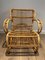 Rattan Sessel, 1950er, 2er Set 6