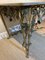 Mid-Century French Wrought Iron Table with Leaf Decoration 4