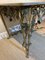 Mid-Century French Wrought Iron Table with Leaf Decoration, Image 4