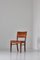 Dining Chairs in Leather and Teak by Ernst Kühn for Lysberg, Hansen & Therp, 1940s, Set of 6, Image 5