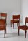 Dining Chairs in Leather and Teak by Ernst Kühn for Lysberg, Hansen & Therp, 1940s, Set of 6 13