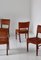 Dining Chairs in Leather and Teak by Ernst Kühn for Lysberg, Hansen & Therp, 1940s, Set of 6, Image 13