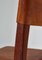 Dining Chairs in Leather and Teak by Ernst Kühn for Lysberg, Hansen & Therp, 1940s, Set of 6, Image 15