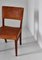 Dining Chairs in Leather and Teak by Ernst Kühn for Lysberg, Hansen & Therp, 1940s, Set of 6 11