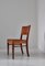 Dining Chairs in Leather and Teak by Ernst Kühn for Lysberg, Hansen & Therp, 1940s, Set of 6 7
