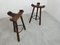 Mid-Century Brutalist Bar Stools, 1960s, Set of 5, Image 12