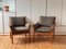 Danish Teak Lounge Chairs by Illum Wikkelsø, 1960s, Set of 2, Image 8