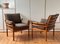 Danish Teak Lounge Chairs by Illum Wikkelsø, 1960s, Set of 2 2