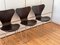 Dänische Esszimmerstühle von Arne Jacobsen für Fritz Hansen, 1960er, 4er Set 7