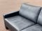 Mid-Century Conseta Sofa in Black Leather from COR, 1960s, Image 7