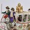 Porcelain Group of the Wedding Carriage of Napoleon Bonaparte, Saxony, Germany 9