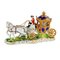 20th Century Porcelain Composition Carriage, Dresden, Germany 1