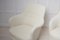 Swedish Modern White Bouclé Armchairs attributed to Carl Malmsten for O.H. Sjögren, Set of 2, Image 7