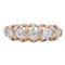 Rose Gold Ring with Diamonds, Image 1