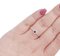 18 Karat White Gold Ring with Ruby and Diamonds, Image 5