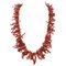 Italian Coral Necklace, 1950s 1