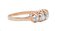 Rose Gold Ring with Aquamarine 2