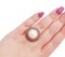 Anillo de oro rosa de 14 kt con perla de los mares del Sur, topacios, turmalina, iolita y diamantes, Imagen 5