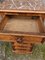 Vintage French Nightstand in Marble & Walnut, 1940s, Image 11