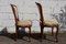 Französische Vintage Esszimmerstühle aus Holz, 1950er, 2er Set 5