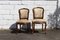 Vintage French Wooden Dining Chairs, 1950s, Set of 2 1