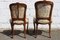 Vintage French Wooden Dining Chairs, 1950s, Set of 2 6