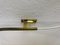 Minimalist Adjustable Counter Weight Brass Wall Light in the style of Stilnovo, Italy, 1960s, Image 12