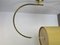 Minimalist Adjustable Counter Weight Brass Wall Light in the style of Stilnovo, Italy, 1960s, Image 14