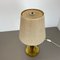 Hollywood Regency Bauhaus Brass Tripod Table Light, Austria, 1960s 16