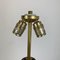 Hollywood Regency Bauhaus Brass Tripod Table Light, Austria, 1960s 7