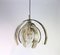 Lámpara de araña de cristal de Murano atribuida a Carlo Nason para Kalmar, años 60, Imagen 2