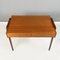 Mid-Century German Wooden Desk with Drawers and Brass Details, 1960s 6