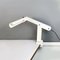 Italian Modern Adjustable White Metal Table Lamp with Clamp, 1980s, Image 2