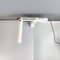 Italian Modern Adjustable White Metal Table Lamp with Clamp, 1980s, Image 9
