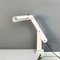 Italian Modern Adjustable White Metal Table Lamp with Clamp, 1980s, Image 5