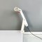 Italian Modern Adjustable White Metal Table Lamp with Clamp, 1980s, Image 6