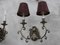 Edwardian Wall Sconces, 1940s, Set of 2 2