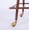 Mid-Century Italian Bar Cart in Brass and Wood attributed to Cesare Lacca, 1950s, Image 7