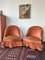 French Pink Slipper Chairs, Set of 2 1