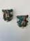 Antique French Sculptural Majolica Wall Pockets, Set of 2, Image 5