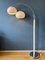 Space Age Double Arc Mushroom Floor Lamp from Dijkstra, 1970s 5