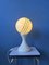 Space Age White Opaline Glass Table Lamp, 1970s, Image 7